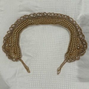 Vintage Handmade pearl collar